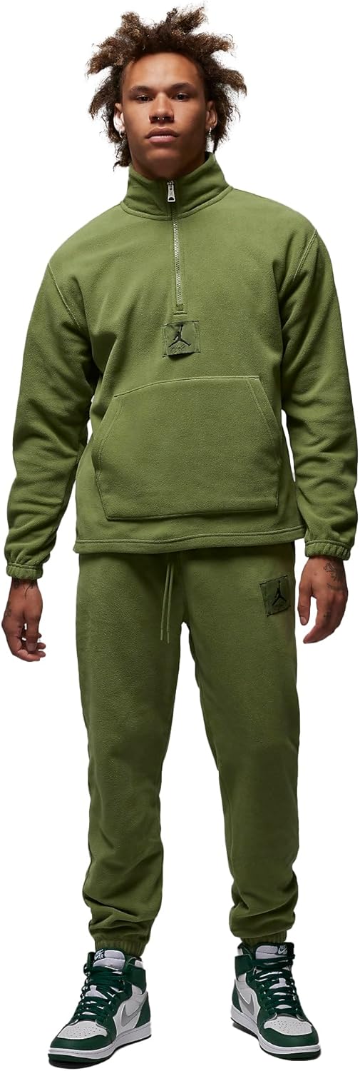 Nike Jordan Essentials Men's Winterized Fleece Half-Zip Shirt Jacket - Image 5