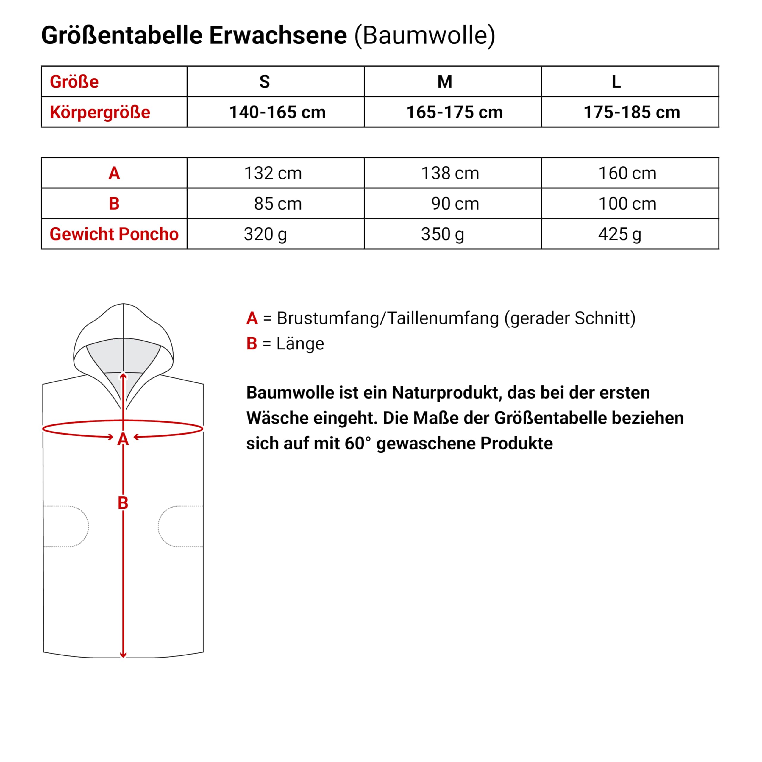 LeStoff Badeponcho - 100% Bio-Baumwolle - Leicht, Saugstark, Schnelltrocknend, Strandponcho, Handtuchponcho, Surfponcho, Umkleideumhang, Handtuchkleid, Duschponcho, Umziehponcho (Olive-Orange, M)
