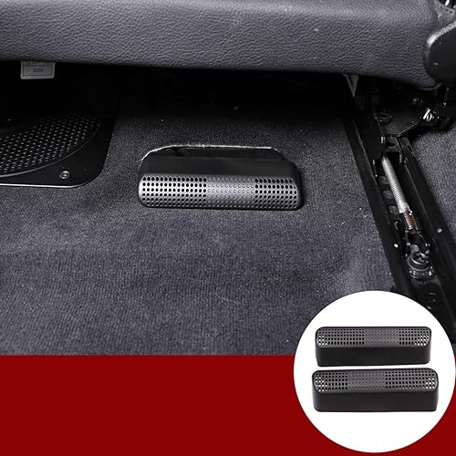YIWANG ABS plástico para BMW 3 4 Series GT F30 F34 316li 320li 2013-2019 accesorios de coche aire acondicionado salida bajo el asiento accesorios