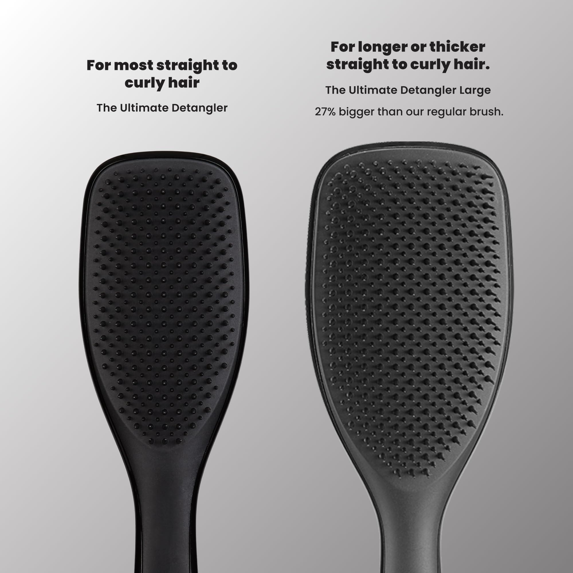Tangle Teezer The Ultimate Detangler Large Black Saç Fırçası-Tarak