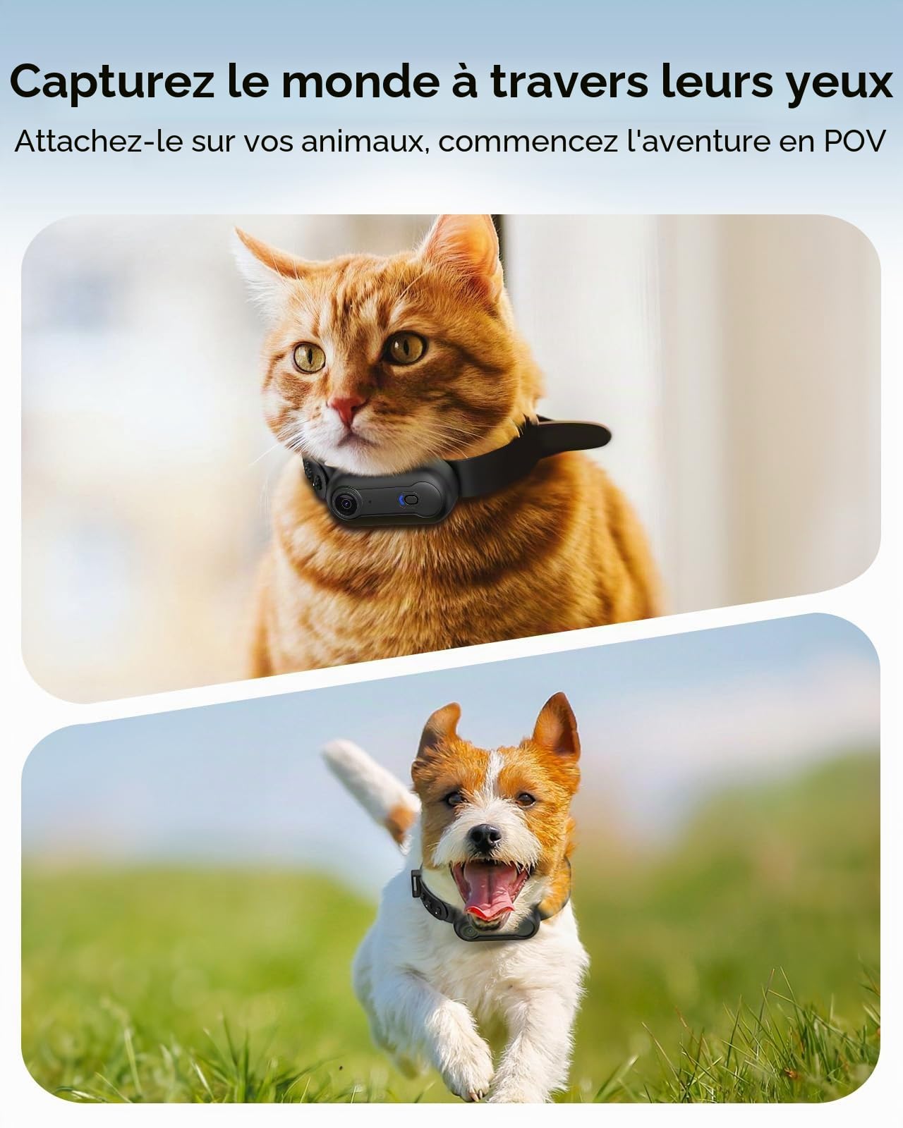 BOBLOV W4 4K Bodycam Mini caméra corporelle avec Clip Rotatif à 360° et Clip magnétique, 90 Minutes pour Enregistrement, conférences, Voyages, promenades avec Animaux de Compagnie (4K 128 Go étanche)