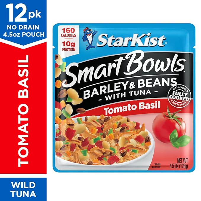 StarKist Smart Bowls, Tomato Basil Tuna, 4.5 Oz Pouch (Pack Of 12)
$11.17 [$10.00] when you check out with Subscribe & Save.
Walmart sells one pouch for $1.32
This Amazon deal = one for 93¢ [83¢]
CLICK HERE