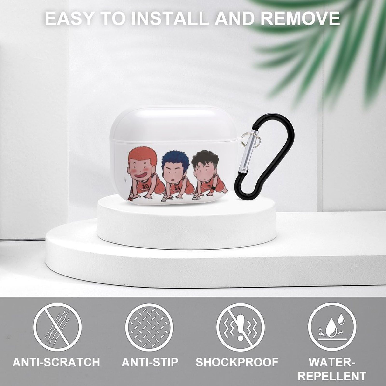 スラムダンク イヤホンケース Amazon | スラムダンク Airpods Pro2 ケース 全面保護 Airpods