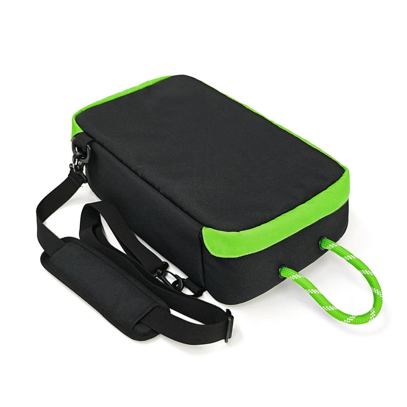 Football Boot Bag Waterproof Footwear Carrier with Shoulder Strap Water-Resistant for Athletes, Students, Gym Black-picture-17