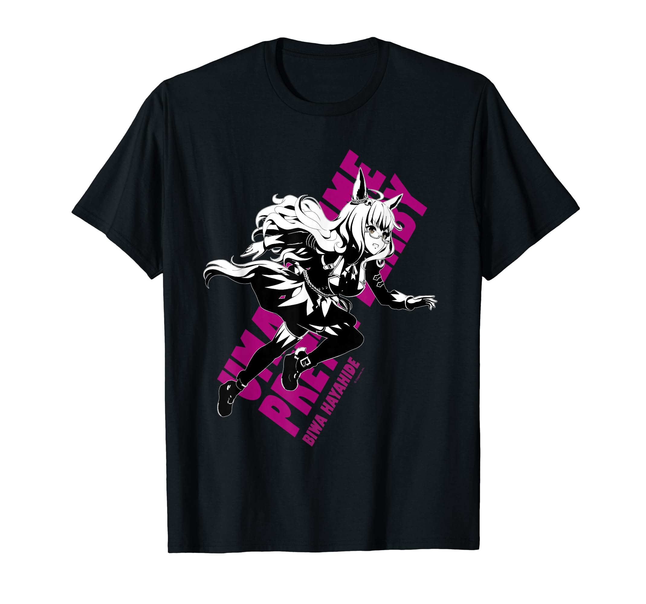 ウマ娘 プリティーダービー ビワハヤヒデ Tシャツ 71dY6swBt-L.jpg