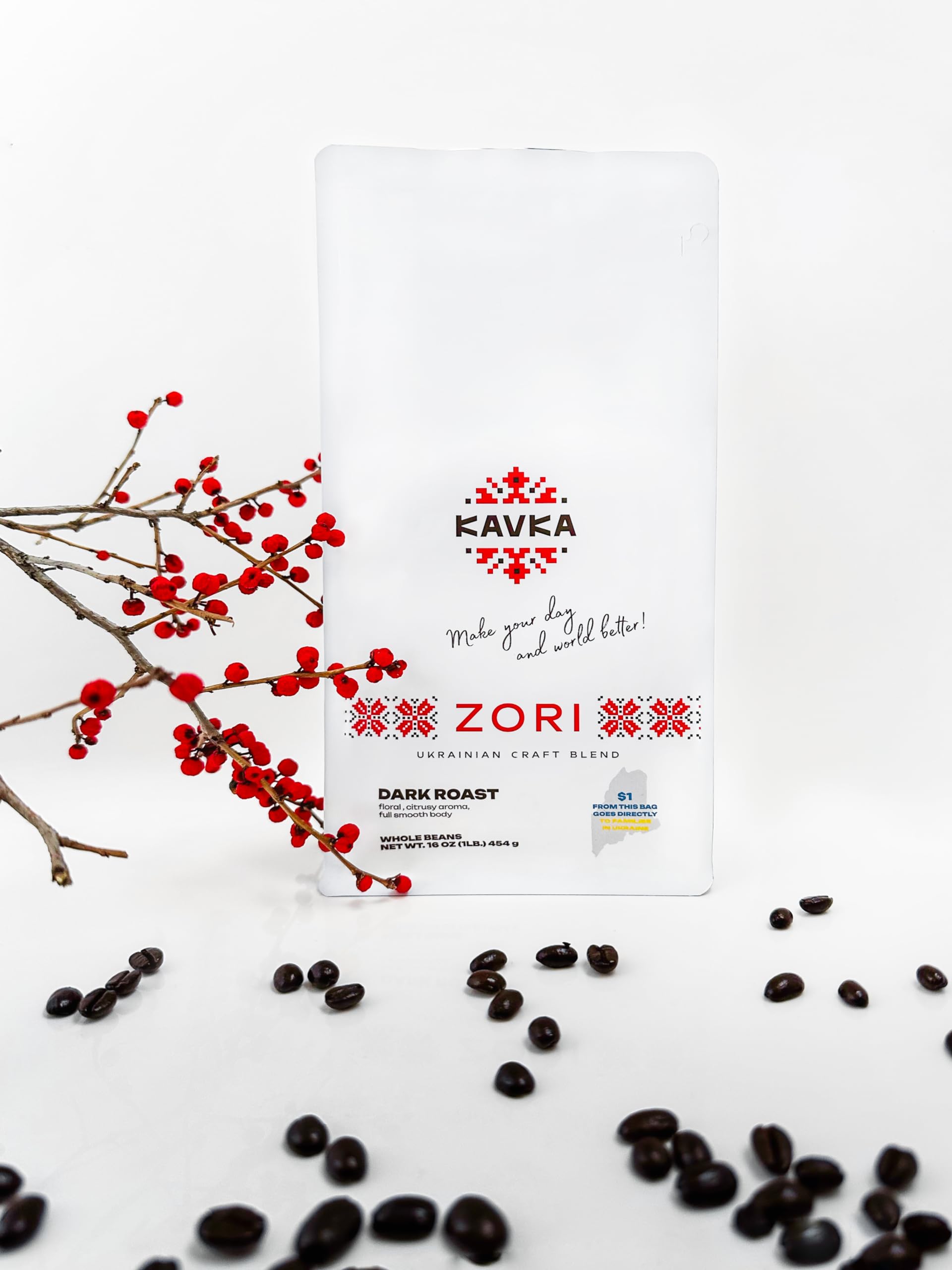 Amazon.com : Kavka Coffee, ZORI-Dark Roast Specialty blend,1 Lb