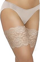 sesto senso Elastic Lace Thigh Protectors Non-Slip Silicone Lace Band