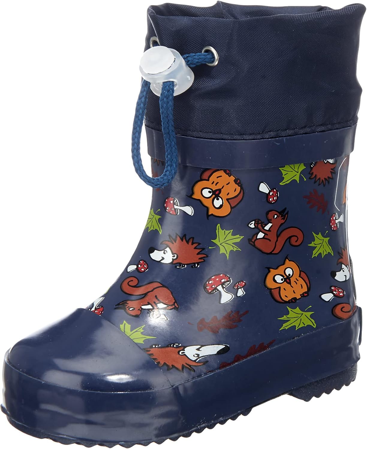 Playshoes Mixte enfant Rubberen Laarzen Halfhoge Schacht Gevoerd