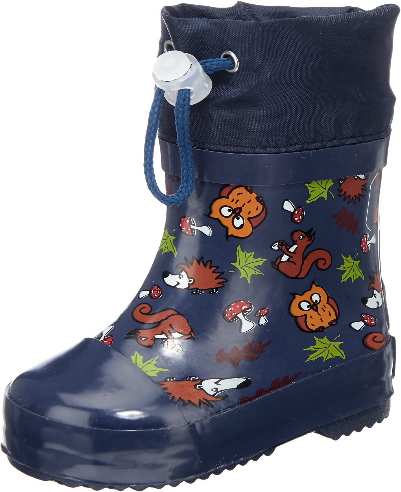 Playshoes 180390 Unisex Kids’ Wellington Boots, (Marine), UK child 8.5 UK