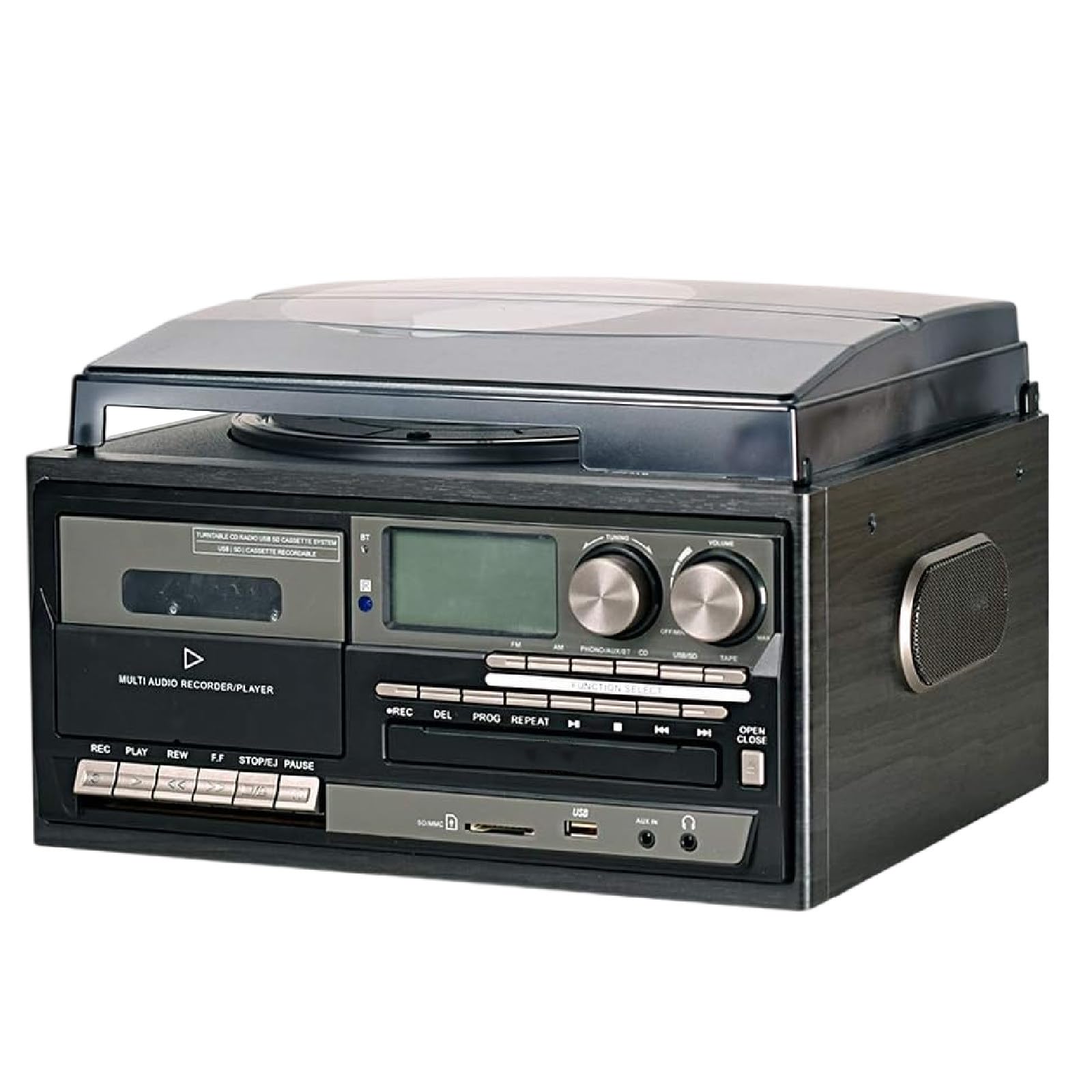 Generic Gramofon Bluetooth 3-biegowy domowy gramofon