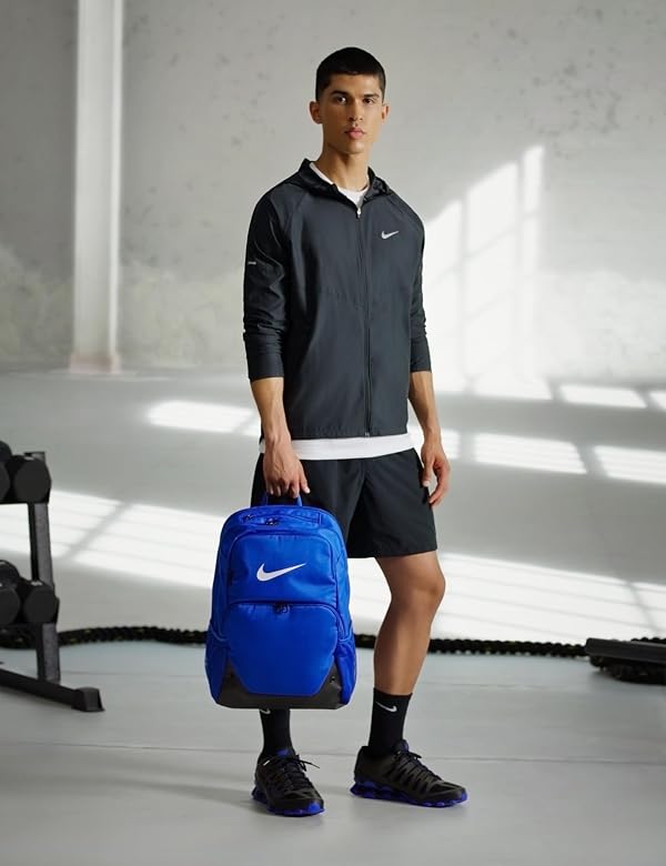 Nike Brasilia Backpack, Game Royal/Black/White, MISC by Nike - Used condition - Image 4