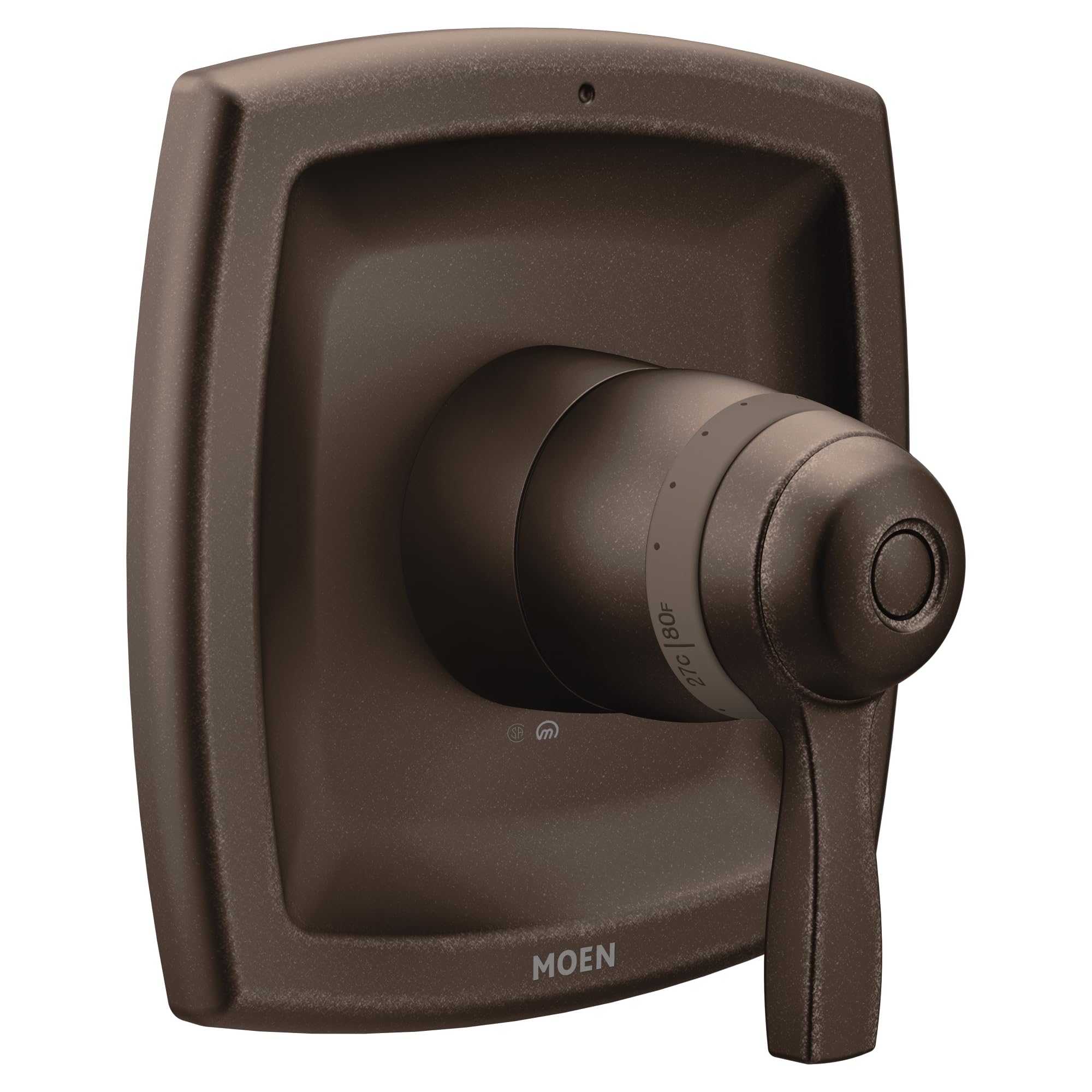 Moen Voss Duscharmatur – ExactTemp Thermostat, Alte Welt Bronze, Benötigt Ventil S3371