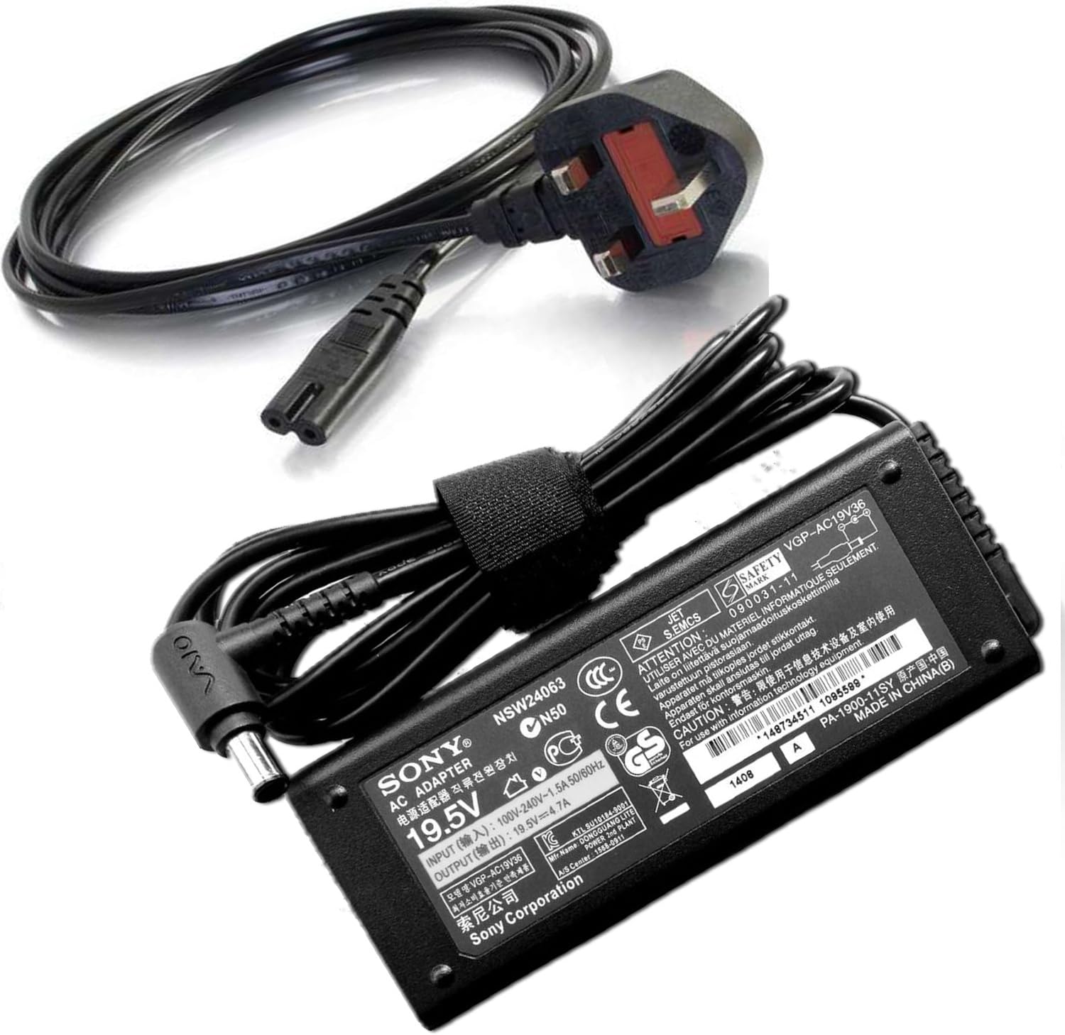 19.5V Power Supply for SONY LED/LCD TV, SONY BRAVIA KDL32R435B, 4.1A