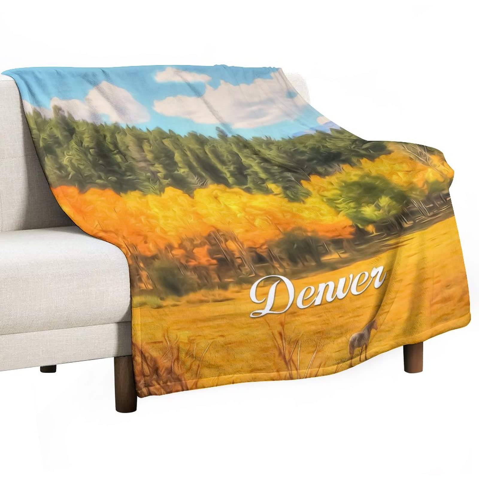 Couverture douce et chaude plaid impression numérique 3D pour adulte et enfant