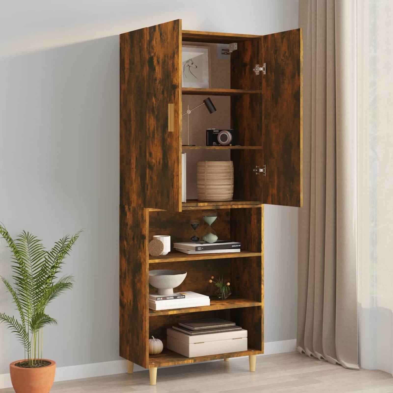 Produktbild von Tidyard Wandhängeschrank Hängeschrank Küchenschrank Medizinschrank Oberschrank Küche Wandschrank