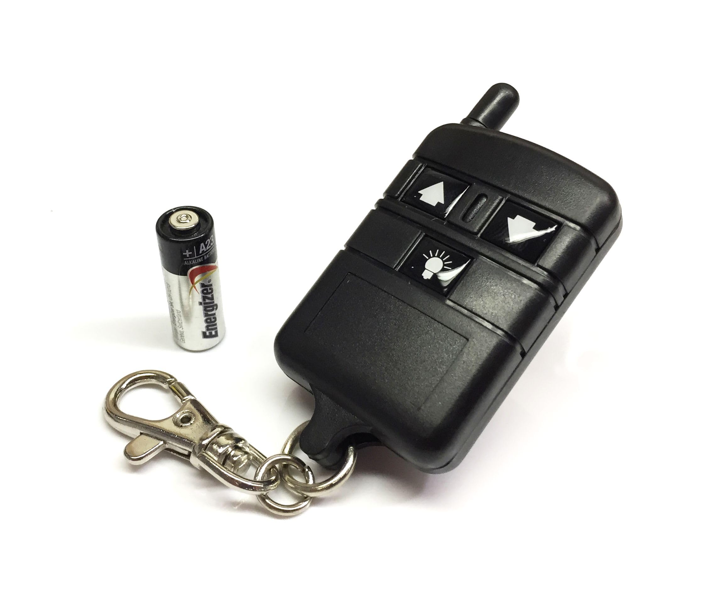 GAMA Electronics 3-Button Keyfob Transmitter with Light Icon