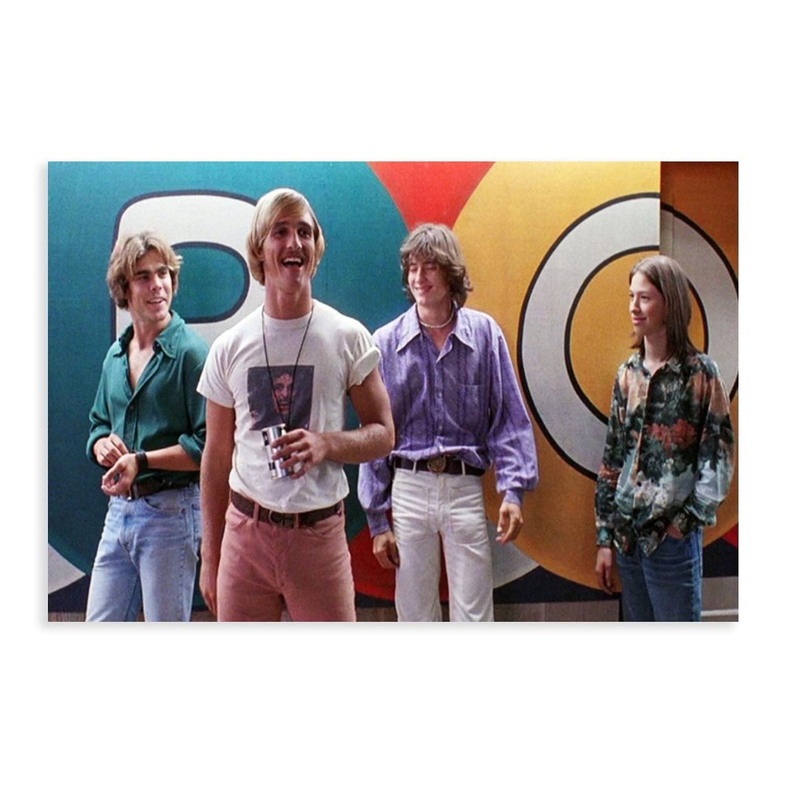 HNZY Dazed And Confused Comedy Movie 019 Canvas Poster Bedroom Decor Sports Landscape Office Room Decor DONGDA Poster Gift Unframe:12x18inch(30x45cm)