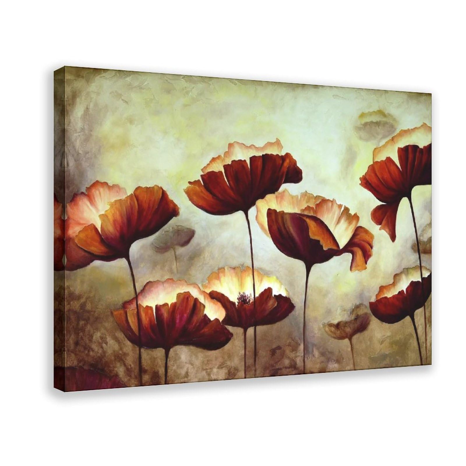 Bareronor Flowers Poster Canvas Poster Bedroom Decor Landscape Office Room Decor Gift 20" L X 30" W