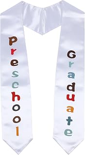 Unisex Kids Preschool Kindergarten Graduation Stole Sash