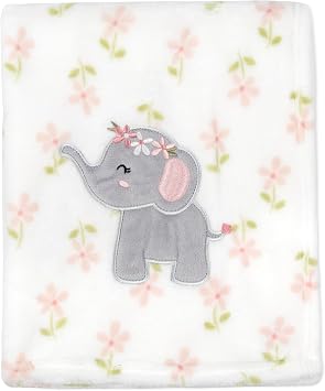 Plush Fleece Throw and Receiving Baby Blankets for Boys and Girls 30x36