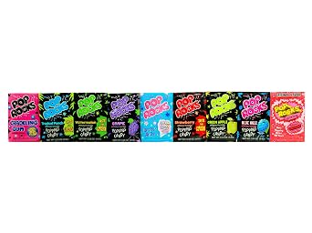 Pop Rocks (9 Pack) -9 Individually Wrapped Packets of Pop Rocks Candies - 9 Assorted Flavors of Crackling Popping Candys