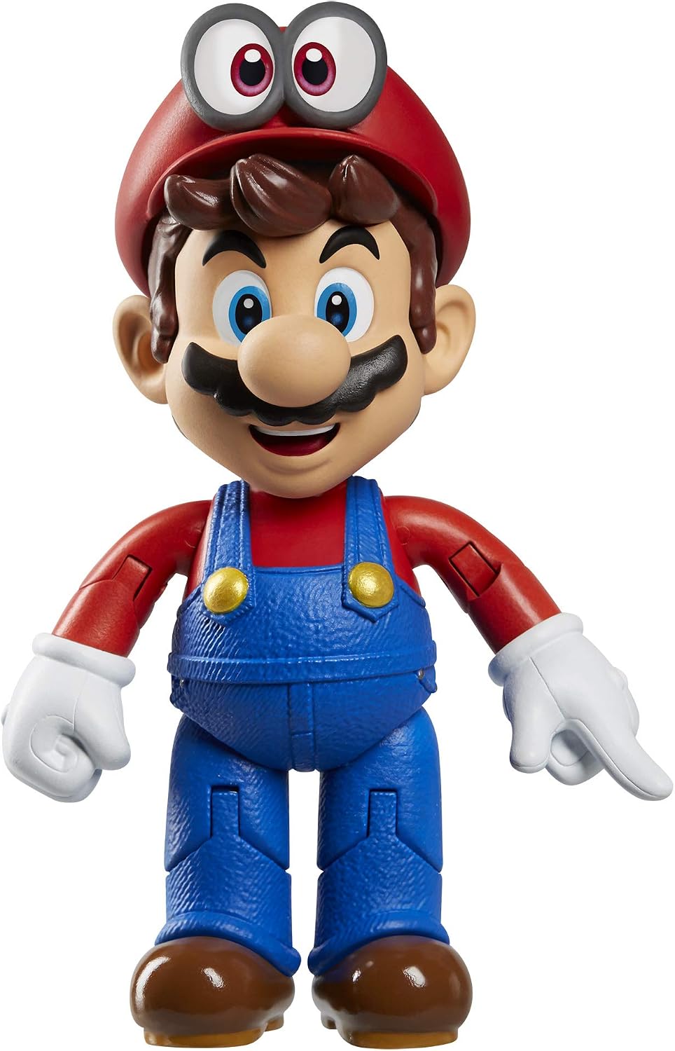 Mario Odyssey Action Figure with Hat 