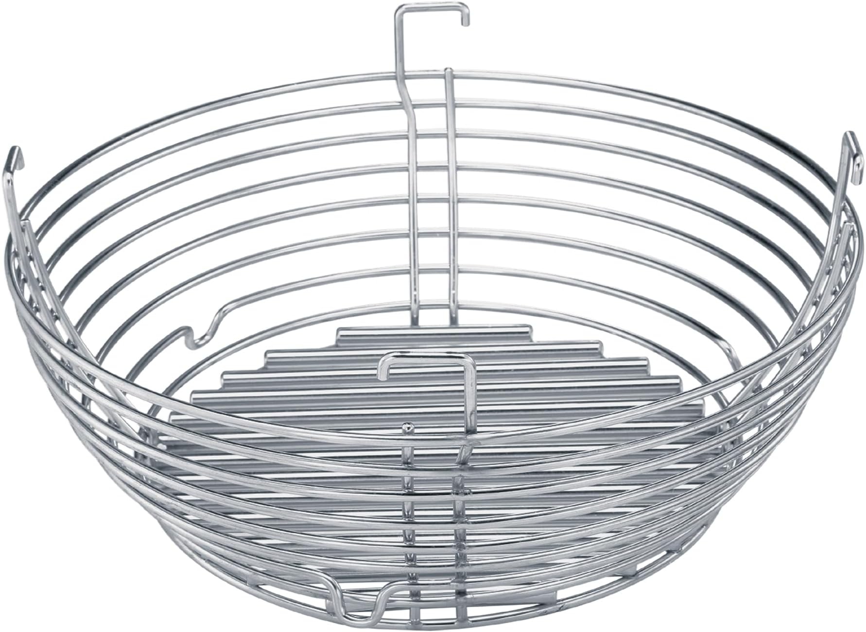 Stainless Steel Charcoal Basket Grill Accessory to Create Multiple Cook Zones for All Big Joe 24-inch Charcoal Grill and Smokers, Model BJ-MCC23