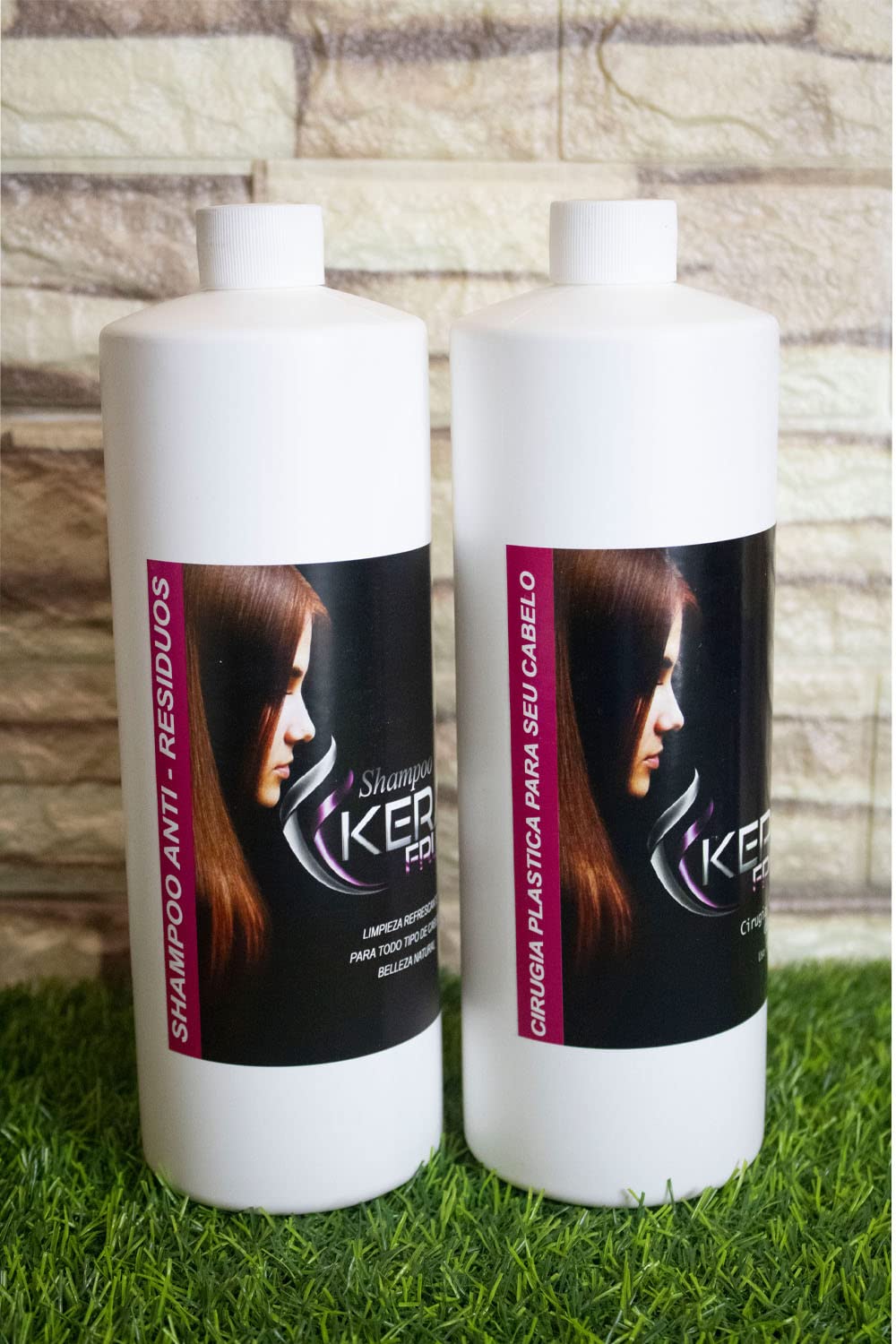 Cirugia Capilar Kerafruit 32 oz + Shampoo Original ( combo de 1 litro ) Deja tu cabello brillante y liso