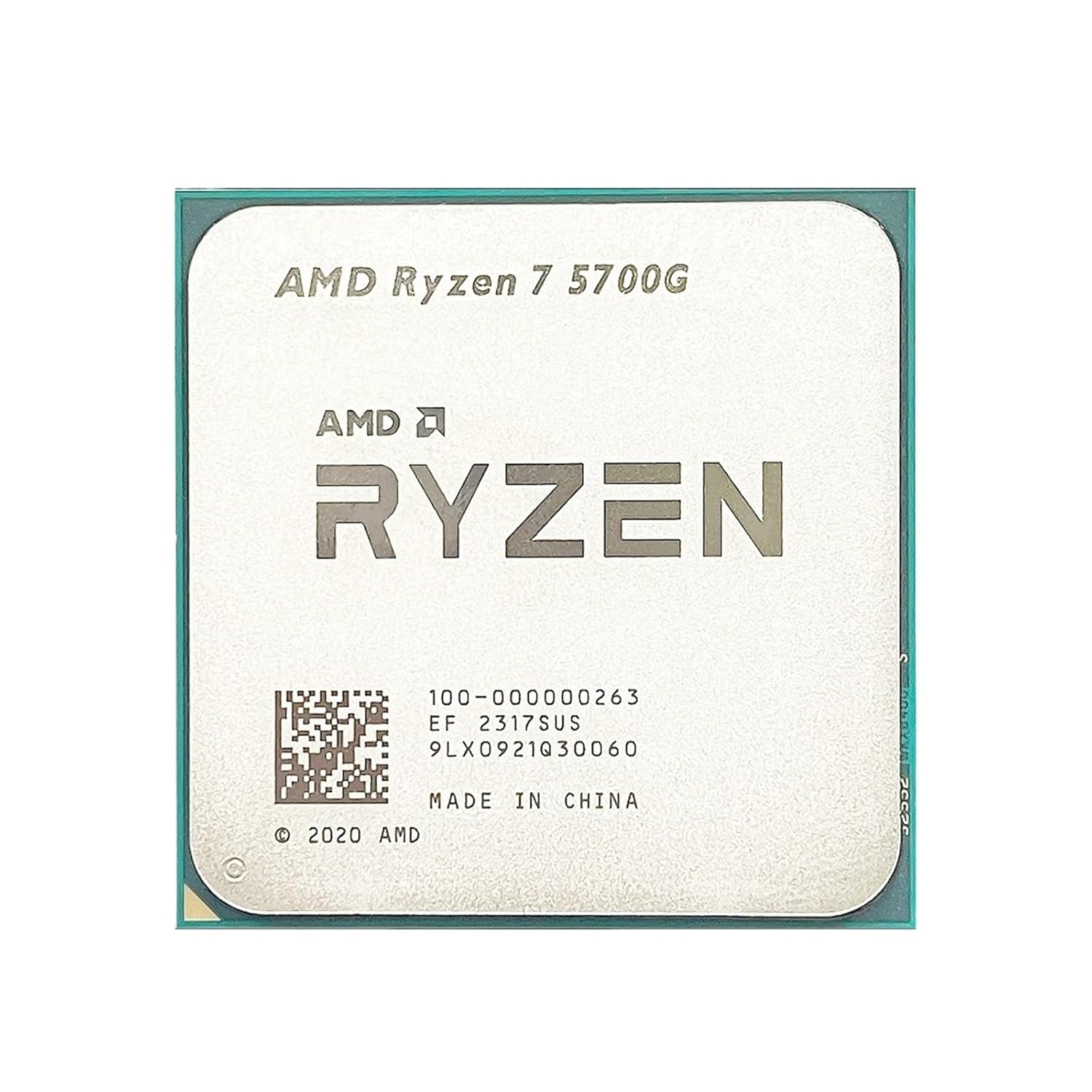 AMD Ryzen 7 5700G R7 5700G 3.8GHz Eight-Core 16-Thread 65W CPU Processor L3=16M 100-000000263 Socket AM4