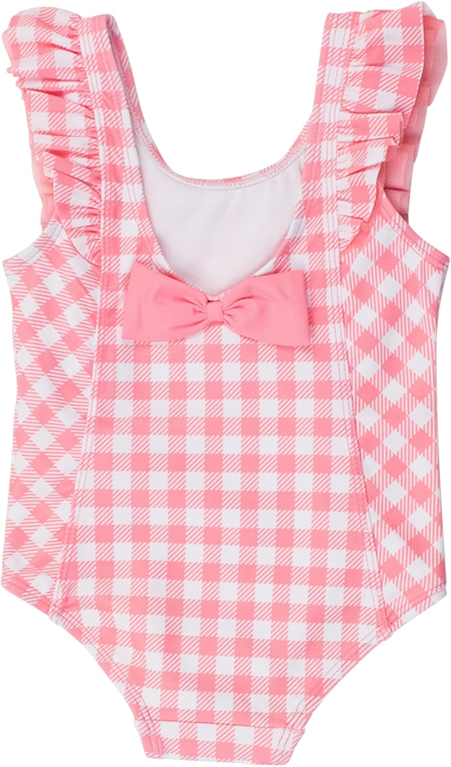 RuffleButts® Baby/Toddler Girls Ruffle Strap One Piece Swimsuit w/UPF 50+ Sun Protection - Image 4