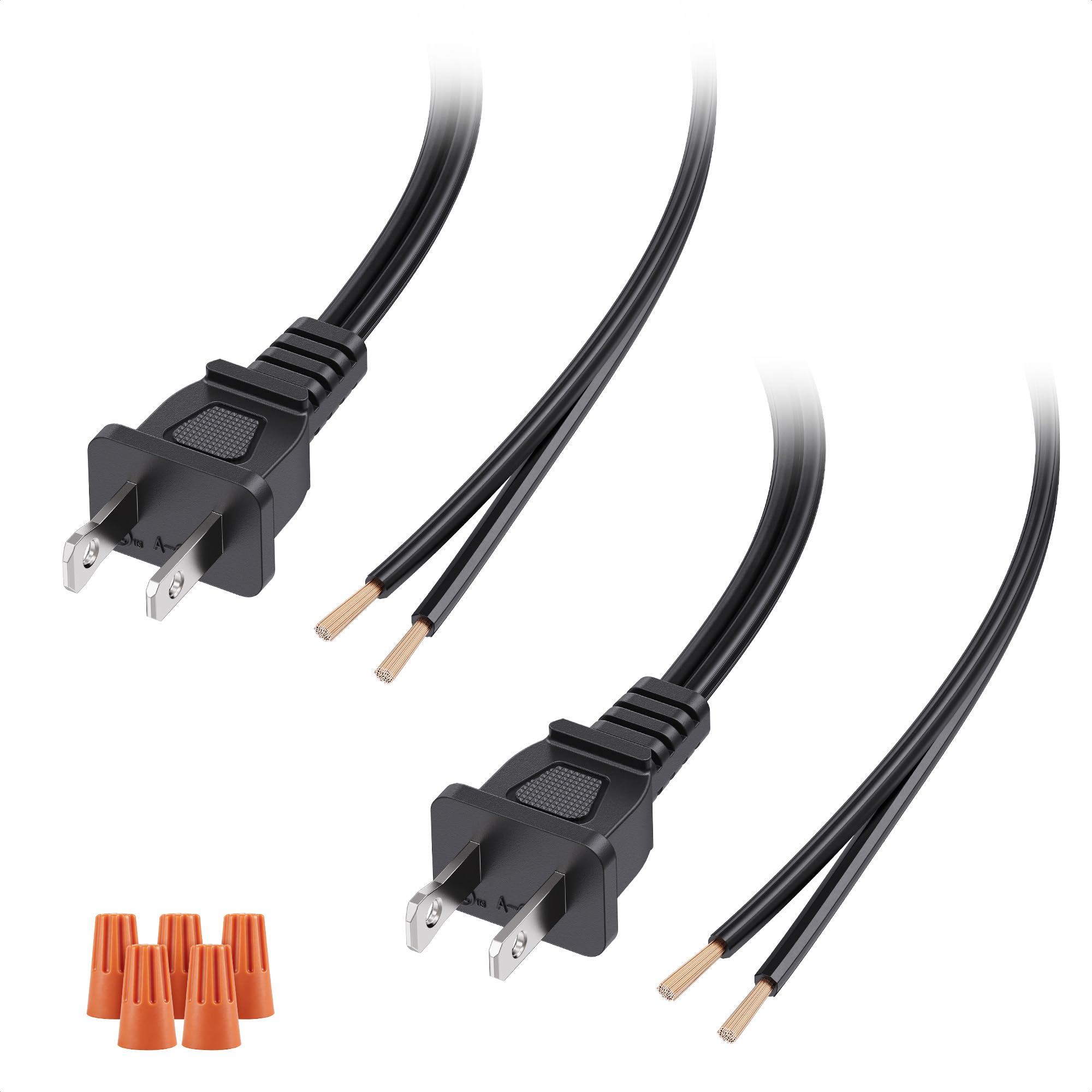 Amazon.com: Cable Matters 2-Pack Polarized 18AWG 2 Prong