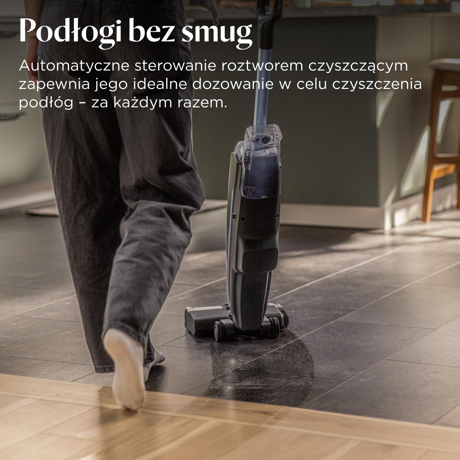BISSELL CrossWave Edge Cordless odkurzacz bezprzewodowy mokro-suchy 4326N ZeroGap