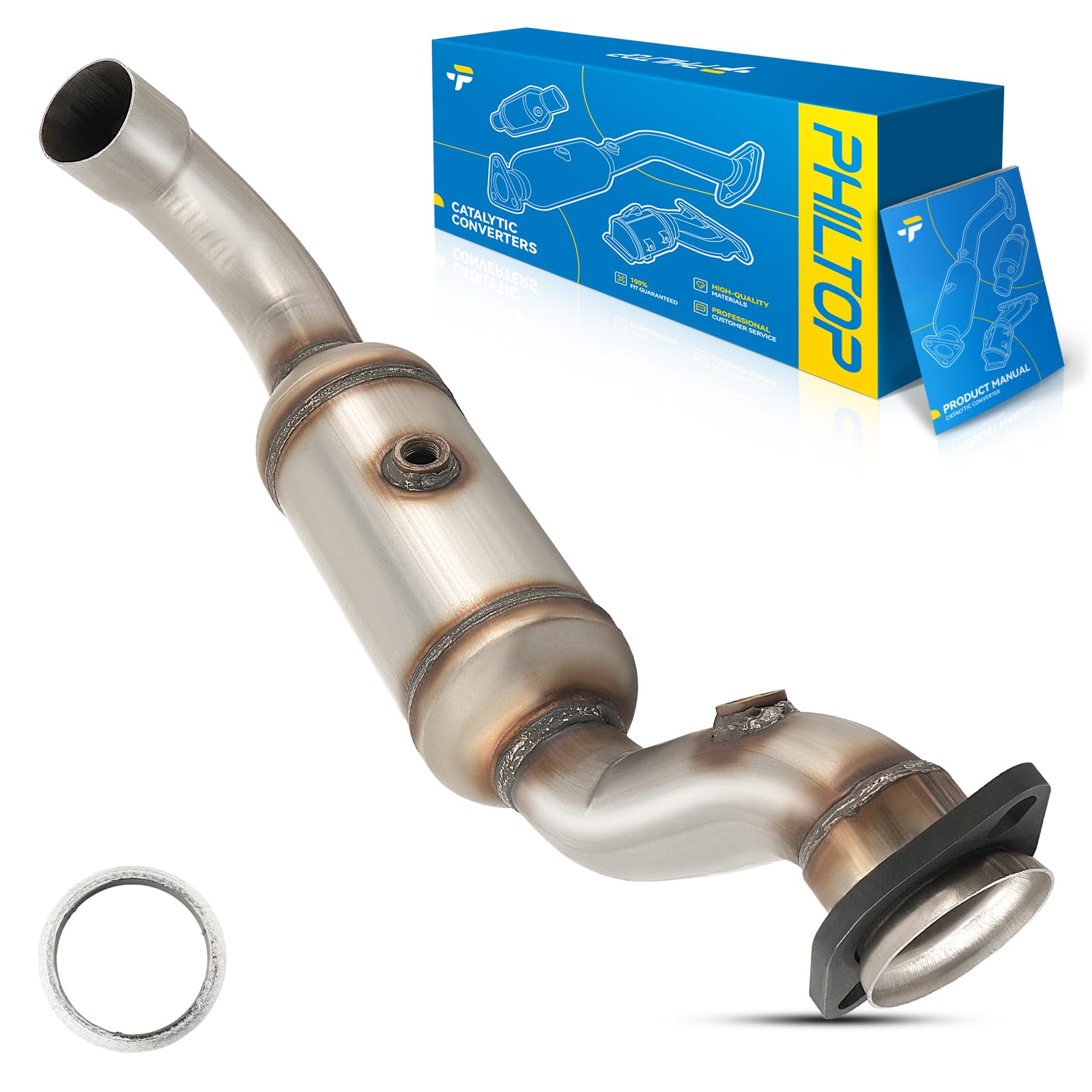 Amazon.com: PHILTOP Catalytic Converter High Flow Compatible with