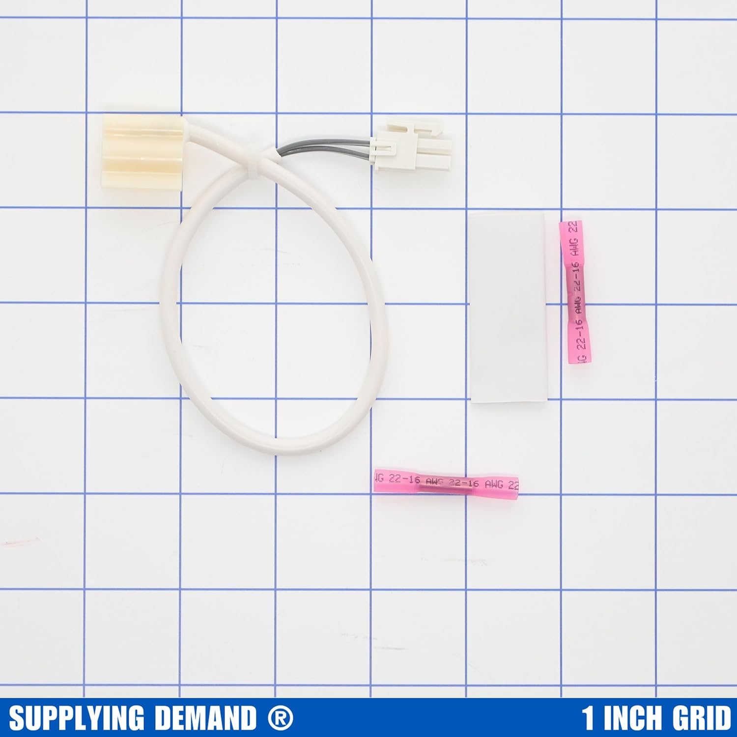 Supplying Demand 5303918776 Refrigerator Thermistor Temperature Sensor Kit - Replaces AP6041625, 4456170
