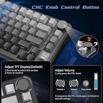 Amazon.com: ATTACK SHARK X85 Pro Wireless Mechanical Gaming