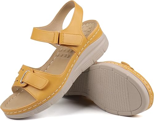 Miniatura 7 de Ortho+rest Sandalias cómodas para caminar para mujer, sandalias de vestir ortopédicas con soporte de arco
