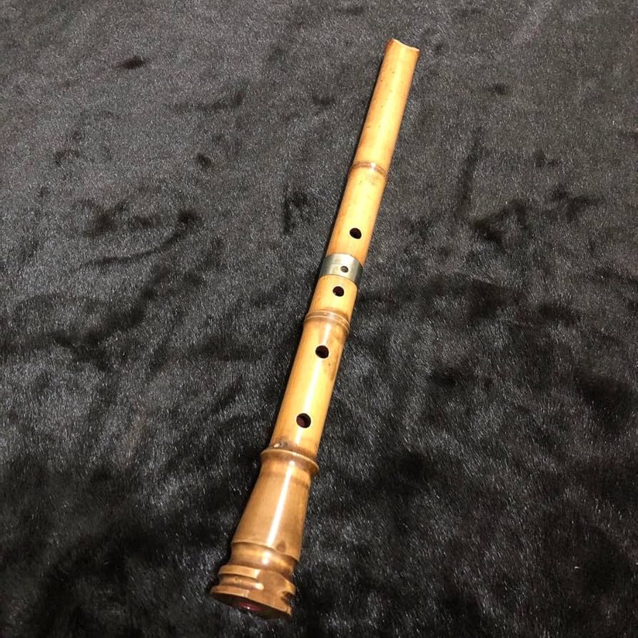 Amazon.co.jp: 尺八 7孔 一尺九寸管 無銘 木管 : 楽器・音響機器