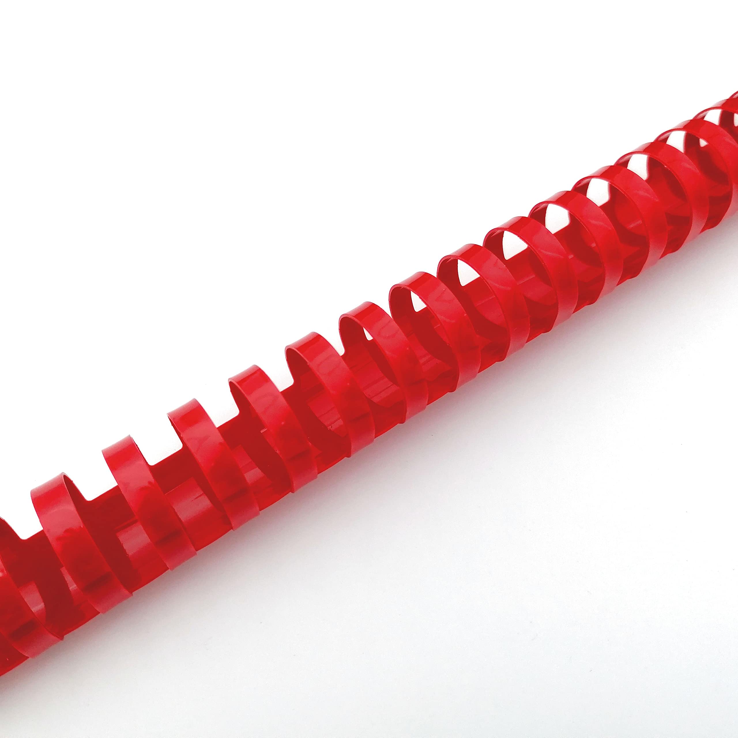 Dorsi Per Rilegatura A Spirale - 50 Pezzi, Diametro 22 Mm, Formato A4, Capacità 180 Fogli, Colore Bianco - Foto 14