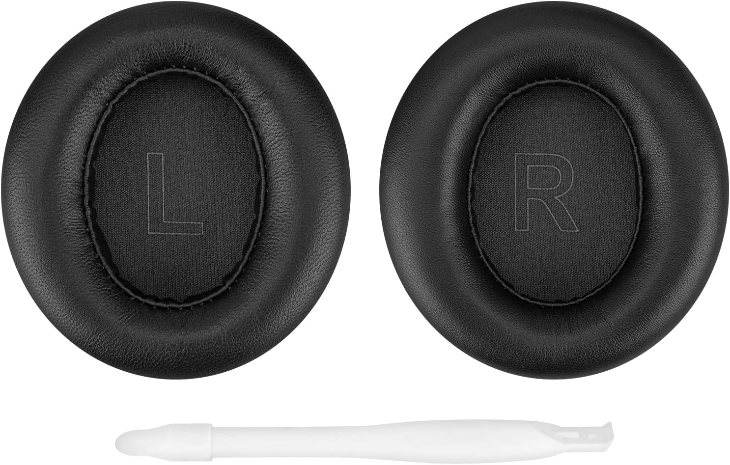 Geekria Elite Sheepskin Replacement Ear Pads for Anker Soundcore Life Q30/ Life Q35 BT Headphones Ear Cushions, Repair Parts (Black)