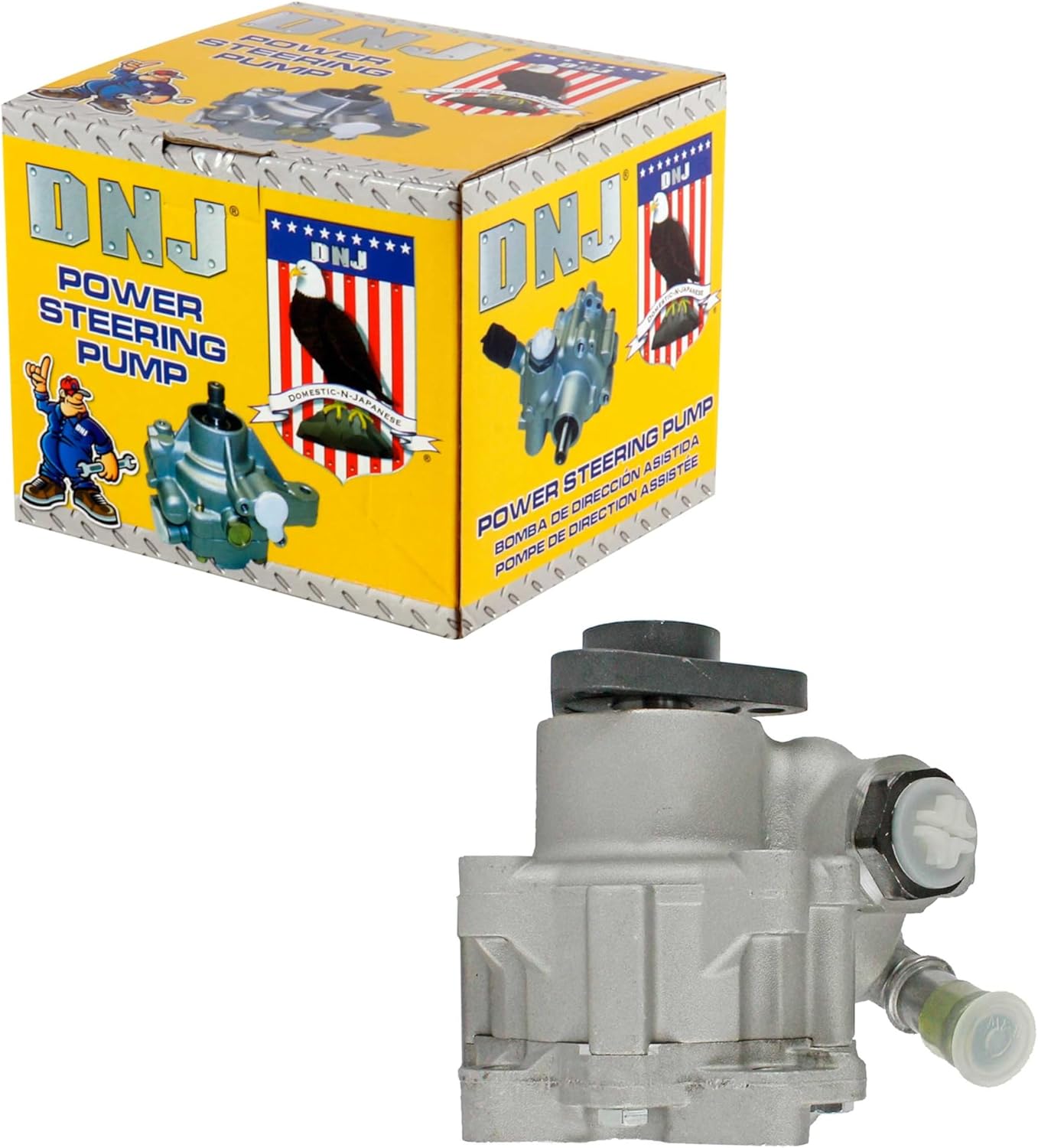 DNJ PSP1252 NEW Power Steering Pump for 1998-2005 Audi Volkswagen A4 A4 Quattro Passat 1.8L L4 20V DOHC 1781cc