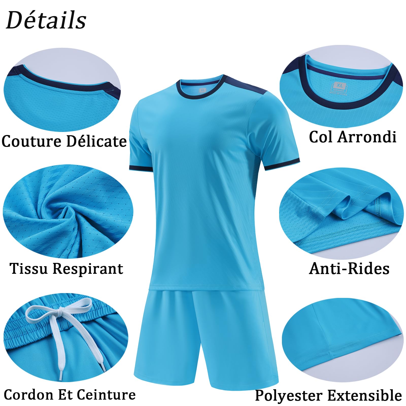 OPUTWDF Personnalisé Nom Numéro Logo de l'équipe Maillot Football Maillot Football Personnalisé Maillot Football Enfant Homme Femme maillot de foot personnalisé