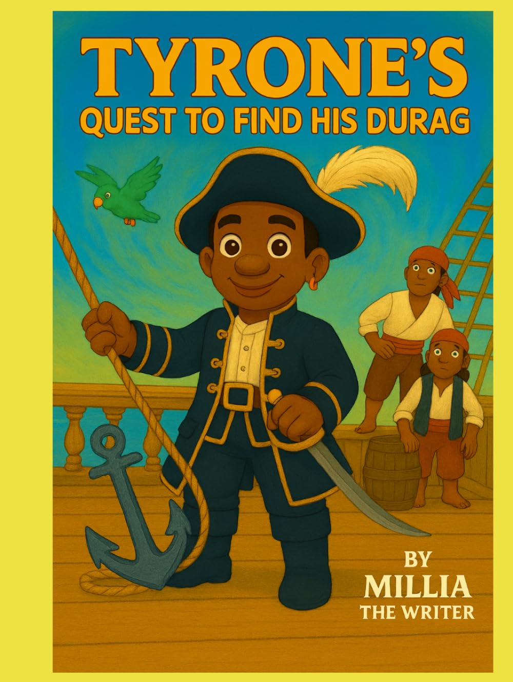 Tyrone's Quest to Find his Durag.: Millia The Writer's Imagination Park Series