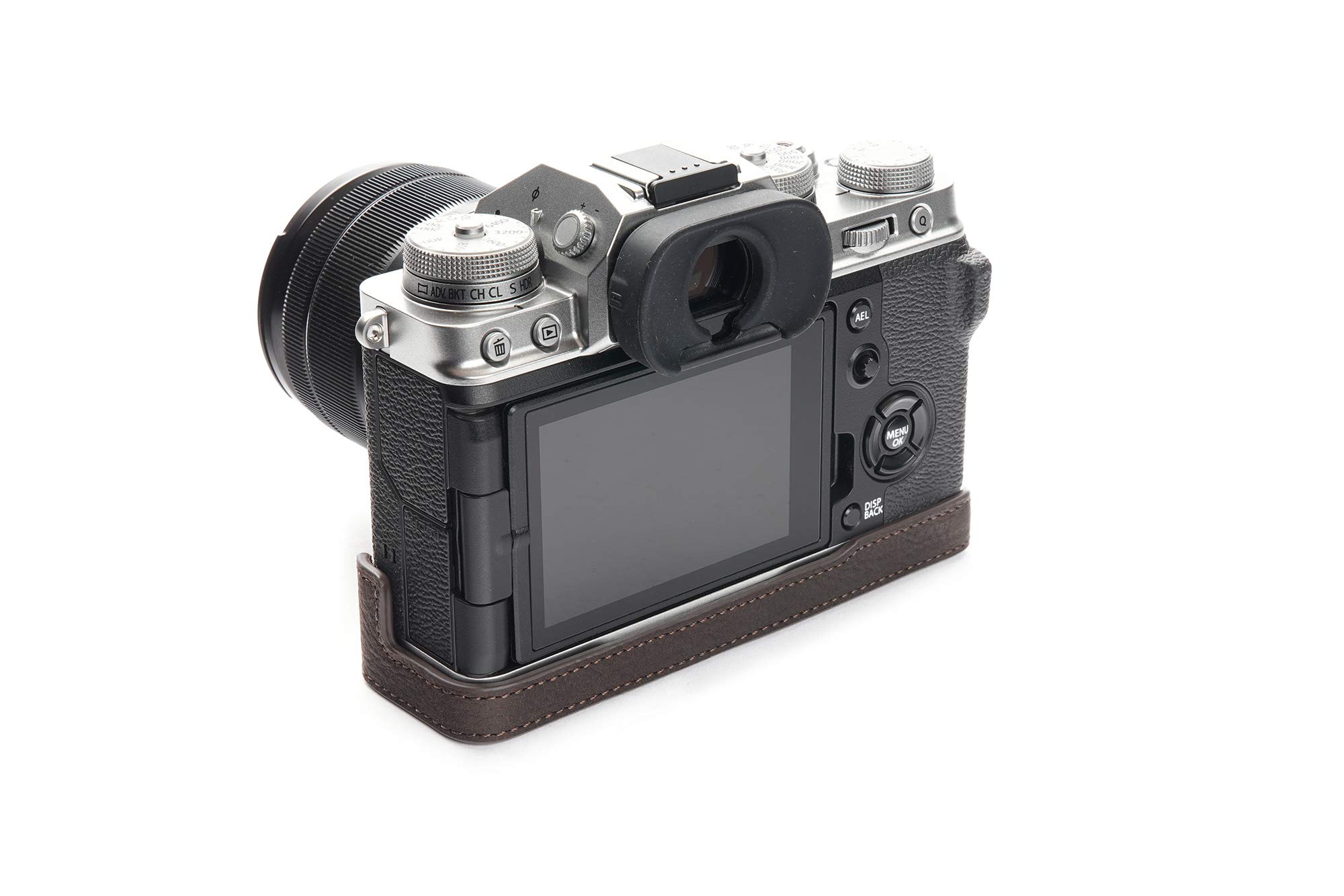 Amazon.co.jp: BolinUS X-T4 カメラケース ハンドメイド 本革 ハーフ