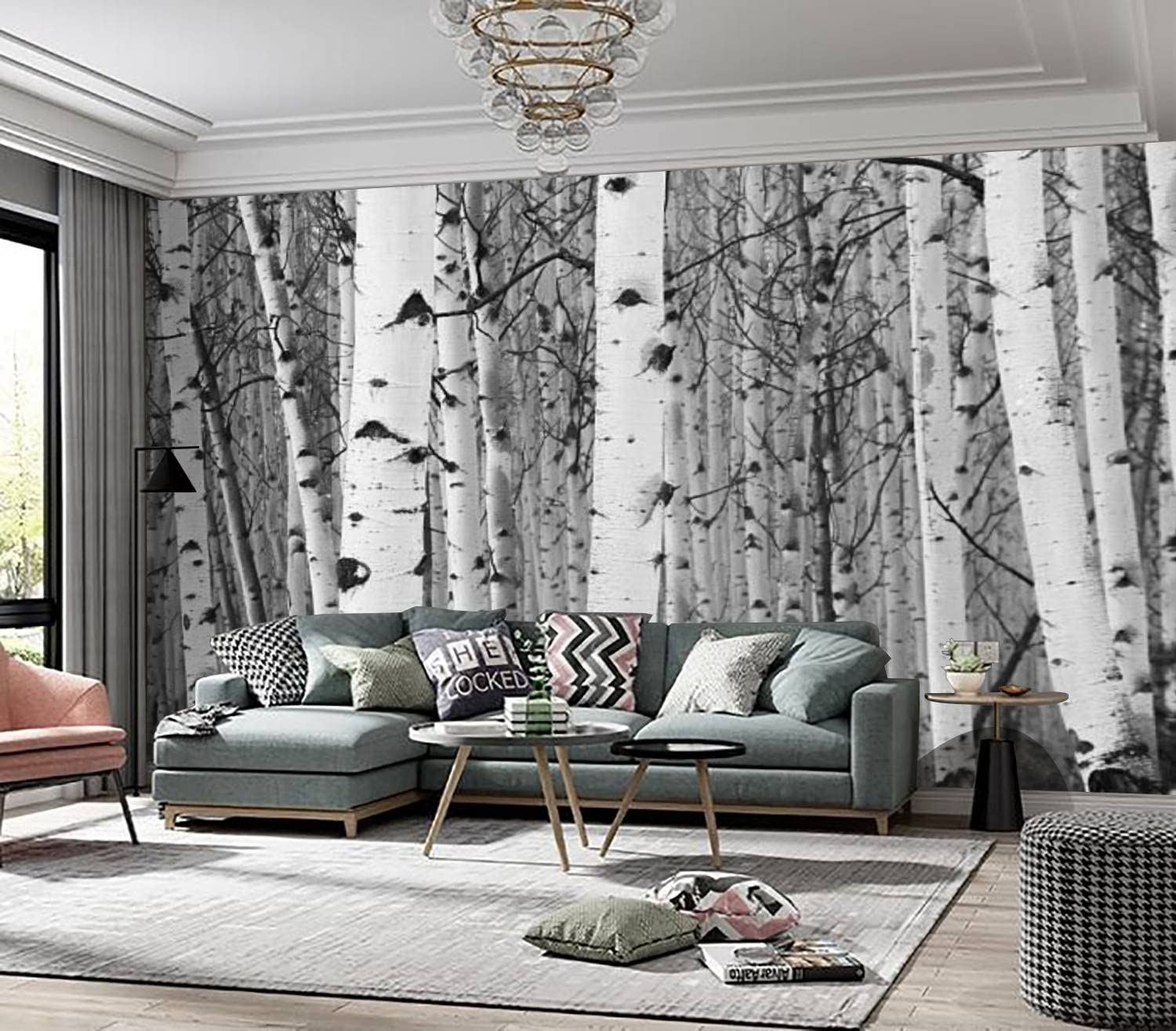 Birch Tree Wallpaper For Home