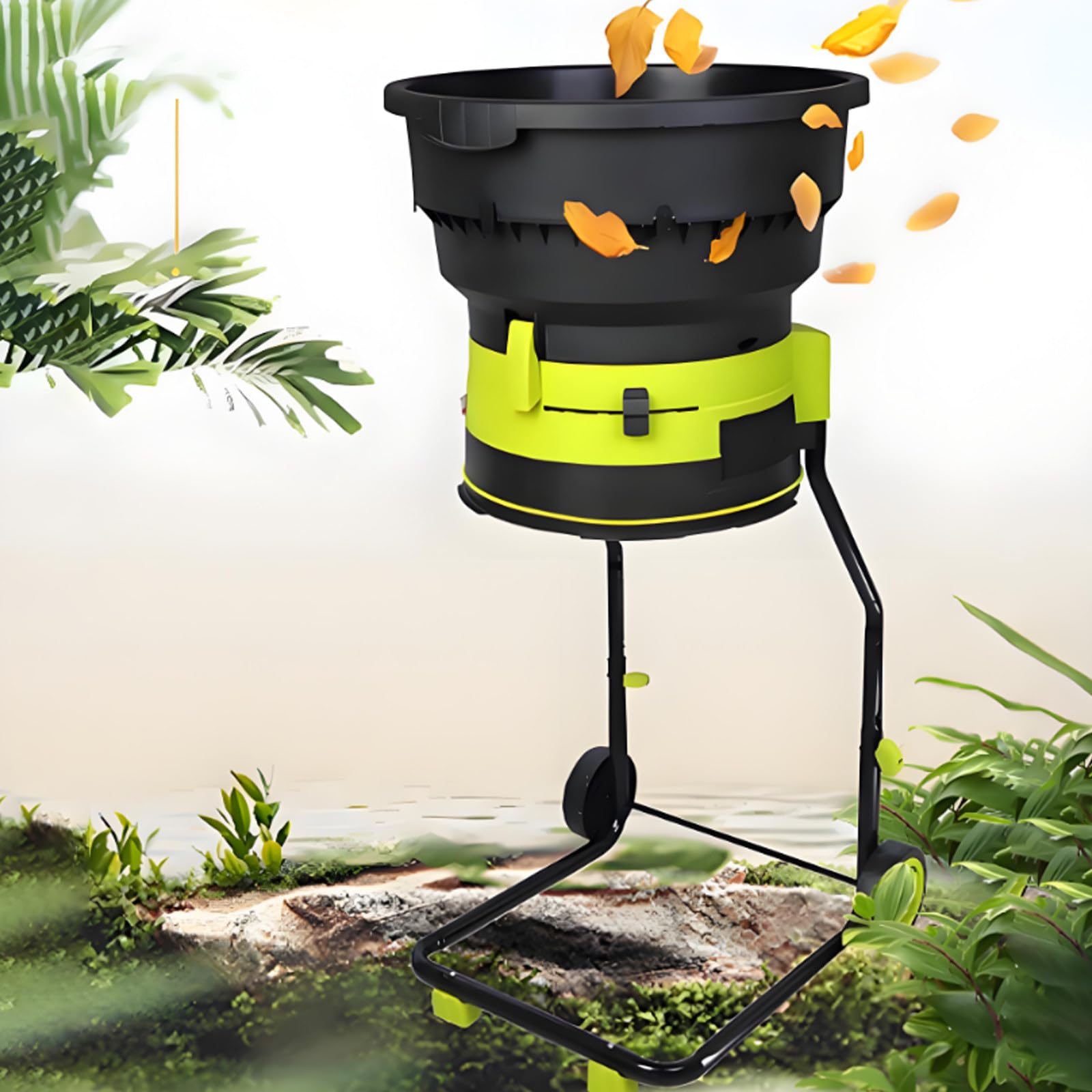 Trituradora eléctrica de hojas de 8000 rpm: adiós al desorden en tu jardín