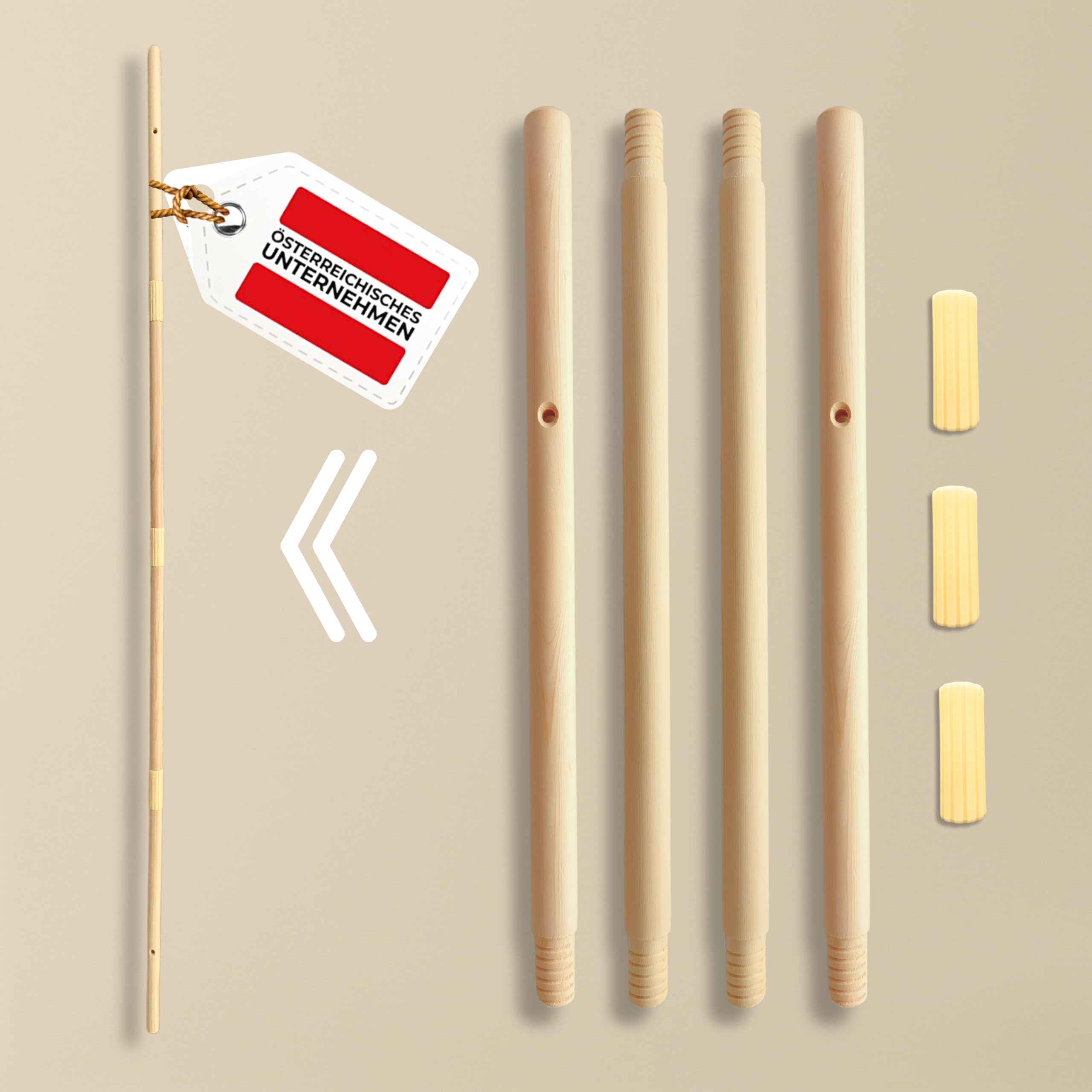 QQSD – 12 Bandierine USA Su Bastone In Legno, 21x14 Cm, Con Punta A Lancia Dorata – Set Per Parate E Feste
