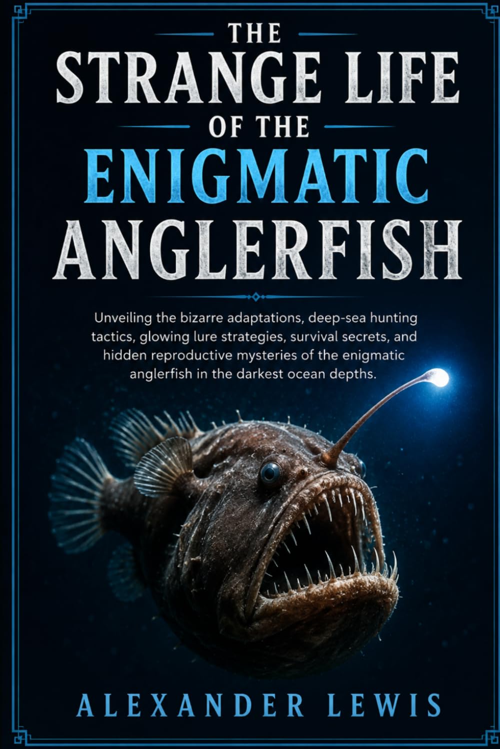 THE STRANGE LIFE OF THE ENIGMATIC ANGLERFISH: Unveiling the bizarre adaptations, deep-sea hunting tactics, glowing lure strategies, survival secrets, ... anglerfish in the darkest ocean depths.
