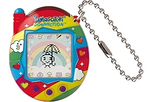Tamagotchi Smart Watch - Rainbow Sky: Nurturing Virtual Pets in Style