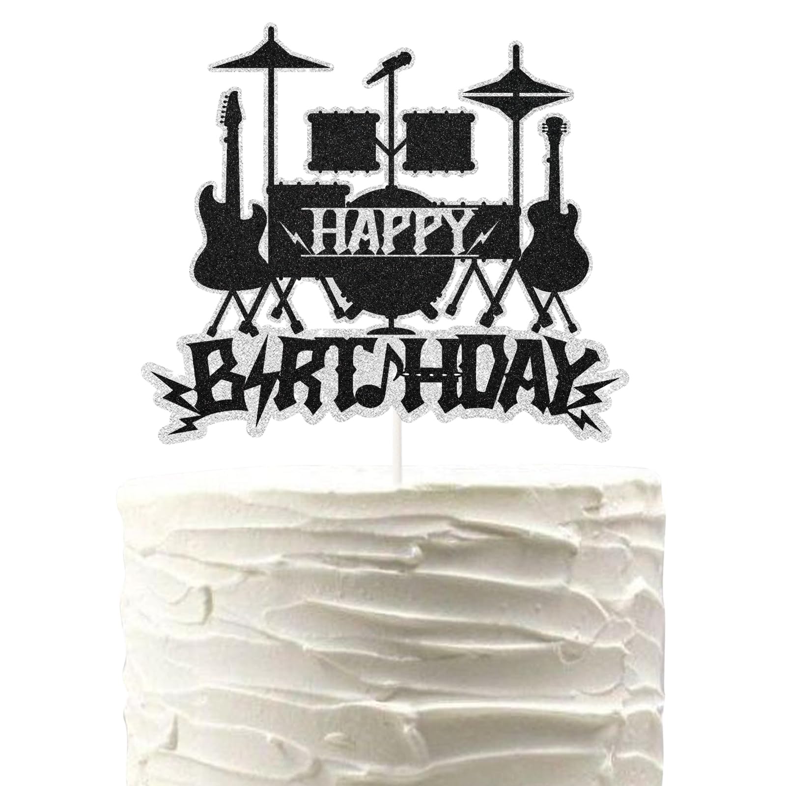 Huaxintoys Hip Hop Cake Toppers, Music Theme