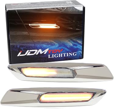 iJDMTOY LED Fender Side Marker Turn Signal Lights For BMW 1/3/5 Series/X1